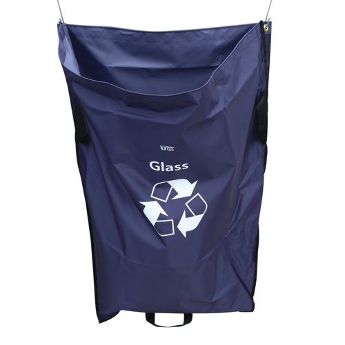 2Work Tidy Sack Glass in Vinyl Blue 2W10749