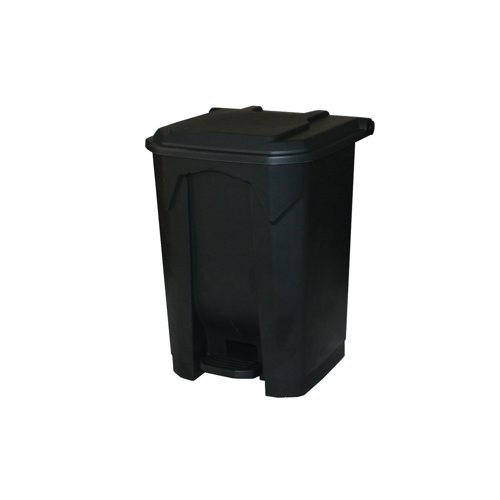 2Work Pedal Bin 50 Litre Grey 2W10782