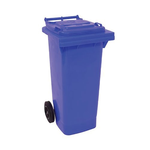 2Work Wheelie Bin 80 Litre Blue 2W10853