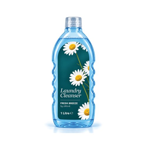 2Work Laundry Cleanser Fresh Breeze 1 Litre Pack of 12 2W12532
