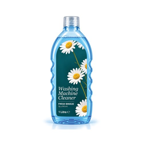 2Work Washing Machine Cleaner Fresh Breeze 1 Litre Pack of 12 2W12535