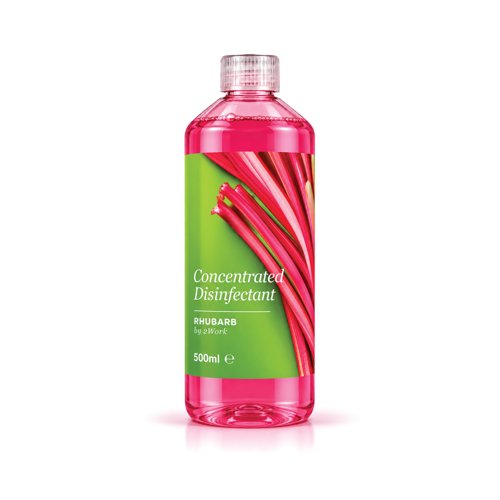 2Work Concentrated Surface Cleaner Rhubarb 500ml Pack of 12 2W12537