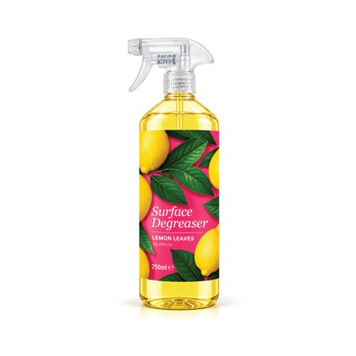 2Work Kitchen Degreaser Spray Lemon Leaves 750ml Pack of 9 2W12539