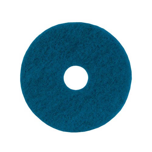 2Work Floor Pad Standard 14 Inch Blue Pack of 5 2W13490