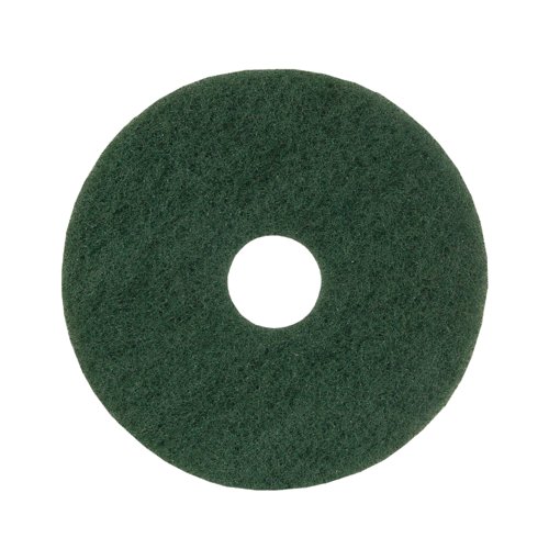 2Work Floor Pad Standard 15 Inch Green Pack of 5 2W13493