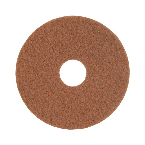 2Work Floor Pad Standard 17 Inch Tan Pack of 5 2W13499