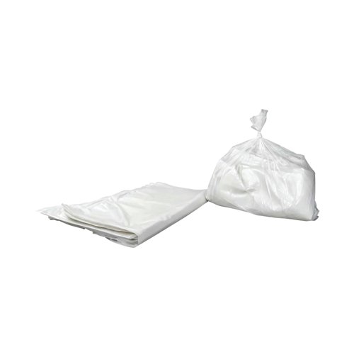 2Work Swing Bin Liner White (Pack of 80) 2W50018