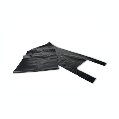 2Work Refuse Sacks Roll Tie Black (Pack of 40) 2W50020