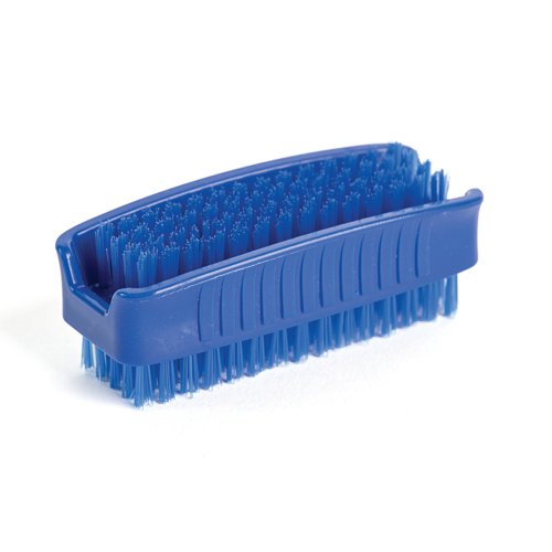 2Work Nail Brush Washable Blue Pack of 10 2W50136