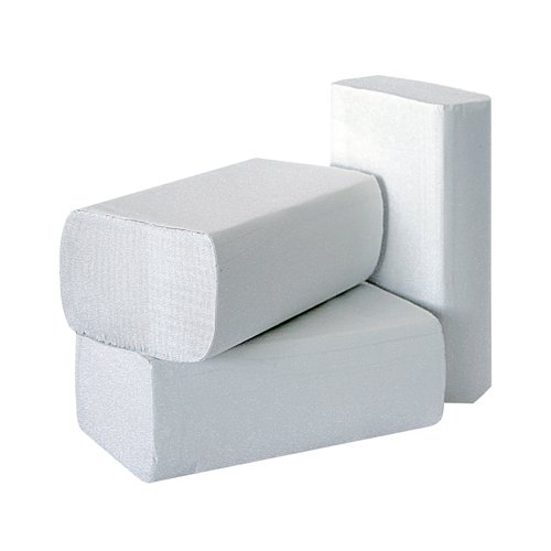 2Work 1-Ply Multi-Fold Hand Towels White (Pack of 3000) 2W70583