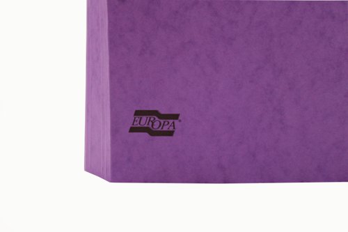 Exacompta Europa Spiral Files Foolscap Lilac (Pack of 25) 3004