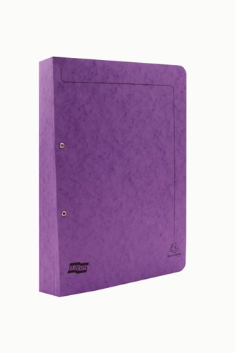 Exacompta Europa Spiral Files Foolscap Lilac (Pack of 25) 3004