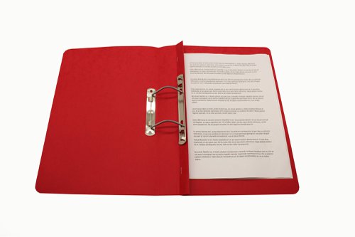 Exacompta Europa Spiral Files Foolscap Red (Pack of 25) 3008 | Exacompta