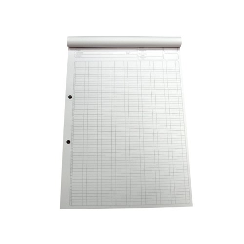 5 Star Office Analysis Pad 8 Cash Column 80 Sheets A4