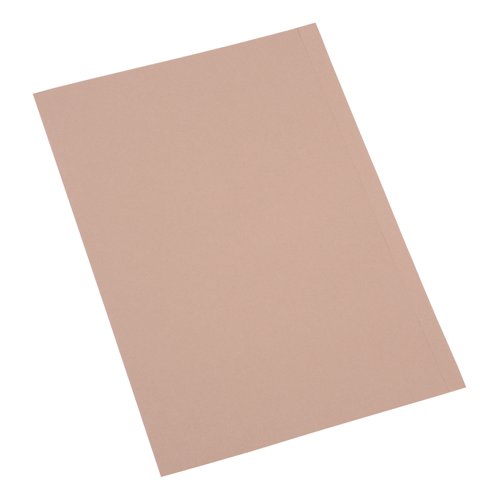 5 Star Office Square Cut Folder Recycled 180gsm Foolscap Buff (Pack of 100)