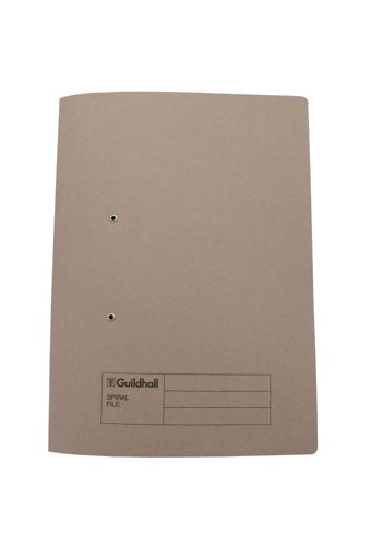 Exacompta Guildhall Transfer File 285gsm Foolscap Buff (Pack of 25) 346-BUFZ | Exacompta