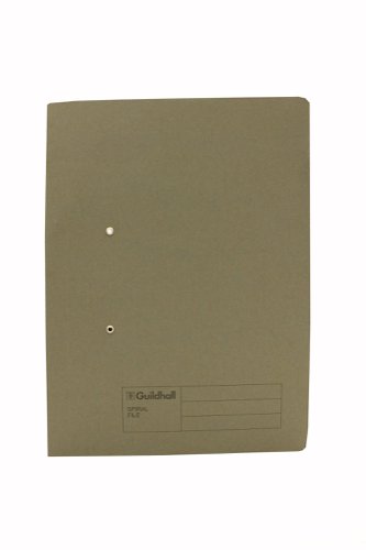 Exacompta Guildhall Transfer File 285gsm Foolscap Grey (Pack of 25) 346-GRYZ