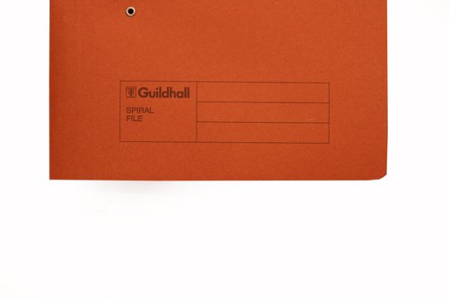 Exacompta Guildhall Transfer File 285gsm Foolscap Orange (Pack of 25) 346-ORGZ | Exacompta