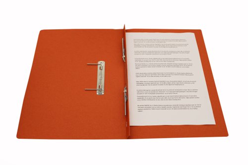 Exacompta Guildhall Transfer File 285gsm Foolscap Orange (Pack of 25) 346-ORGZ | Exacompta