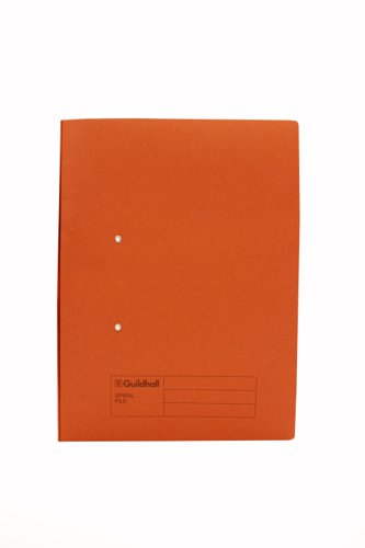 Exacompta Guildhall Transfer File 285gsm Foolscap Orange (Pack of 25) 346-ORGZ | Exacompta