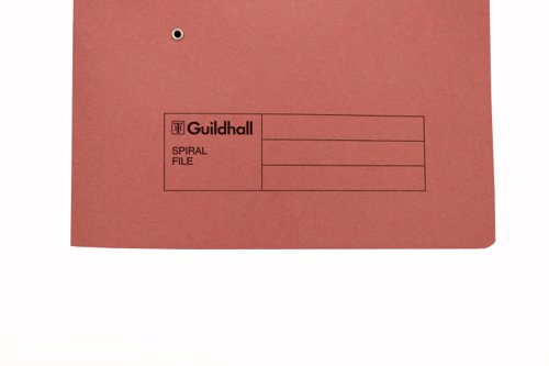 Exacompta Guildhall Transfer File 285gsm Foolscap Pink (Pack of 25) 346-PNKZ | Exacompta