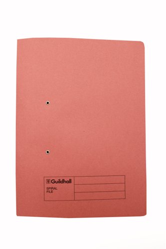 Exacompta Guildhall Transfer File 285gsm Foolscap Pink (Pack of 25) 346-PNKZ | Exacompta