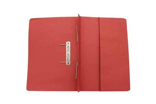 Exacompta Guildhall Pocket Spiral File 285gsm Red (Pack of 25) 347-REDZ