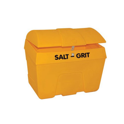 Slingsby Heavy Duty Salt and Grit Bin without Hopper Feed with Hasp Yellow 400L 389100 | HC Slingsby PLC