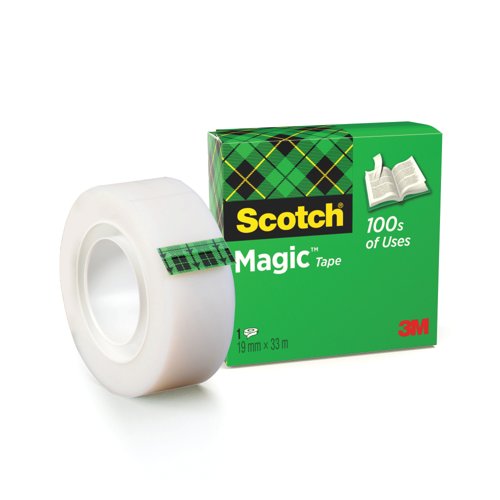Scotch Magic Tape 19mmx33m Transparent 7100024666