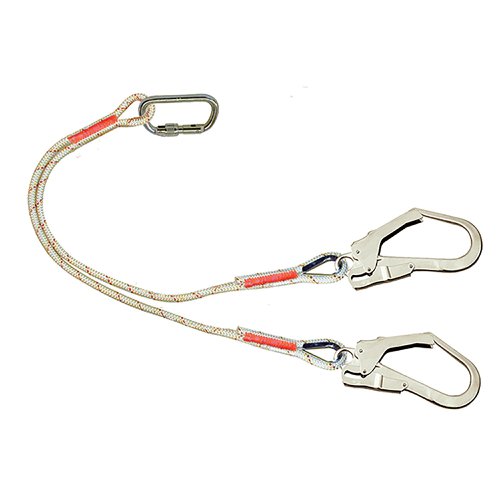 3M Protecta Twin Leg Rope Restraint Lanyard 1.3m 3MAL4321