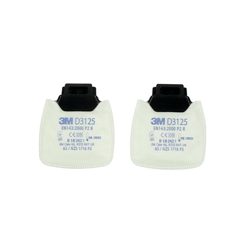 3M D3125 Secure Click P2 R Filter (Pack of 20) 3MD3125