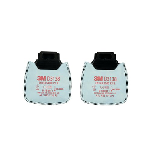 3M D3138 Secure Click P3 R Filter (Pack of 20) 3MD3138