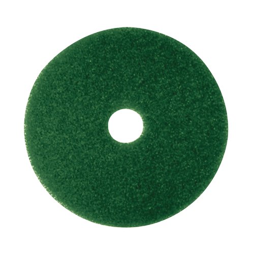 3M Scrubbing Floor Pad 380mm Green (Pack of 5) 2NDGN15