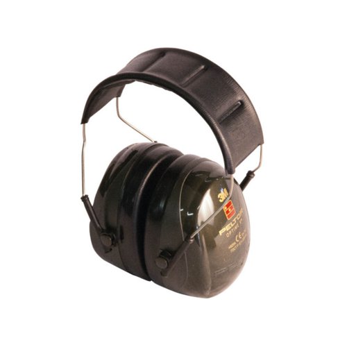 3M Peltor Optime II Headband Earmuffs Dark Green H520AGQ