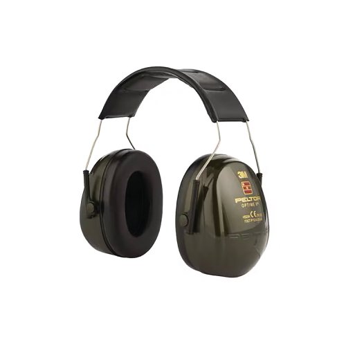 3M Peltor Optime II Headband Earmuffs Dark Green H520AGQ