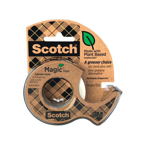 Scotch Magic Tape A Greener Choice 19mm X 15m Single Roll 7100261907