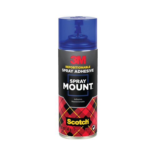 3M SprayMount Transparent Repositioning Adhesive 200ml HSMOUNT