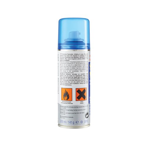 3M SprayMount Transparent Repositioning Adhesive 200ml HSMOUNT