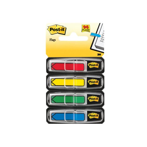 Post-it Index Arrows Standard Assorted (Pack of 96) 684-ARR3 | 3M50879 | 3M