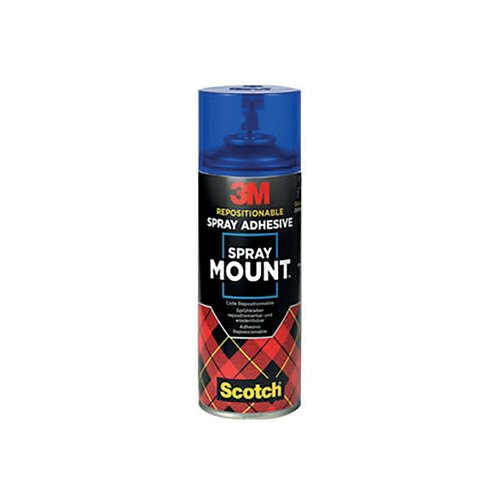 3M SprayMount Transparent Repositioning Adhesive 400ml Aerosol SMOUNT 3M51839