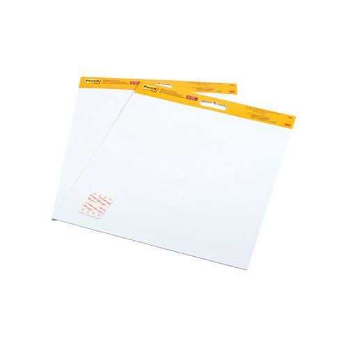 Post-it Super Sticky Tabletop Meeting Chart Refill Pad (Pack of 2) 566 3M52794