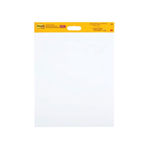 Post-it Super Sticky Tabletop Meeting Chart Refill Pad (Pack of 2) 566 | 3M52794 | 3M