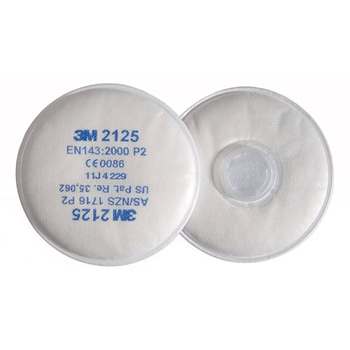 3M 2125 P2 Filter (Pack of 20) 3M2125