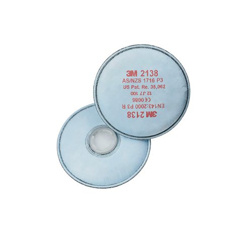 3M 2138 P3 Filter (Pack of 20) 3M2138