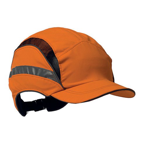 3M HC23 First Base 3 Cap Reduced Peak Hi Vis Orange HC23HORP