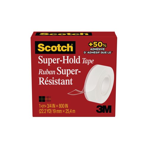 Scotch Super Hold Secure Tape 19mmx25.4m 700K-EU | 3M