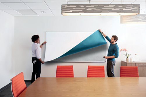 Post-it Easy Erase whiteboard film provides the flexibility to instantly transform work surfaces into a whiteboard, allowing the freedom to write with even a permanent marker without stains. Ideal for collaborative work in the office, classroom and in meetings, the roll can be cut to the size required for a custom whiteboard solution. Supplied in a pack of 6 white rolls each measuring 914mm x 1219mm.