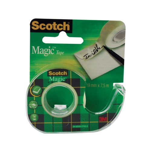Scotch Clear Magic Tape 19mm x 7.5m (12 Pack) 81975D