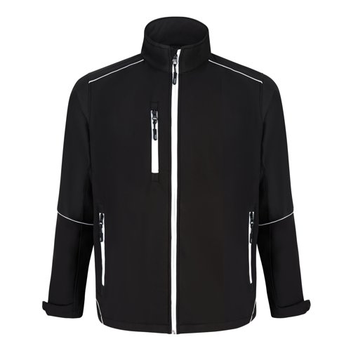 ORN Fireback Softshell Jacket Unisex Black/Black 2XL 4283.BKBK.2XL