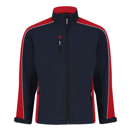 ORN Avocet Softshell Jacket Unisex Navy/Red 2XL 4288.NVRD.2XL